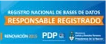 Responsable Registrado en Registro Nacional de Base de Datos