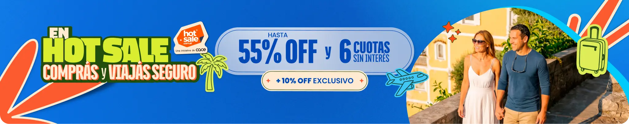 Hot Sale en Universal Assistance: Hasta 50% OFF y 6 cuotas sin interés + 10% OFF exclusivo