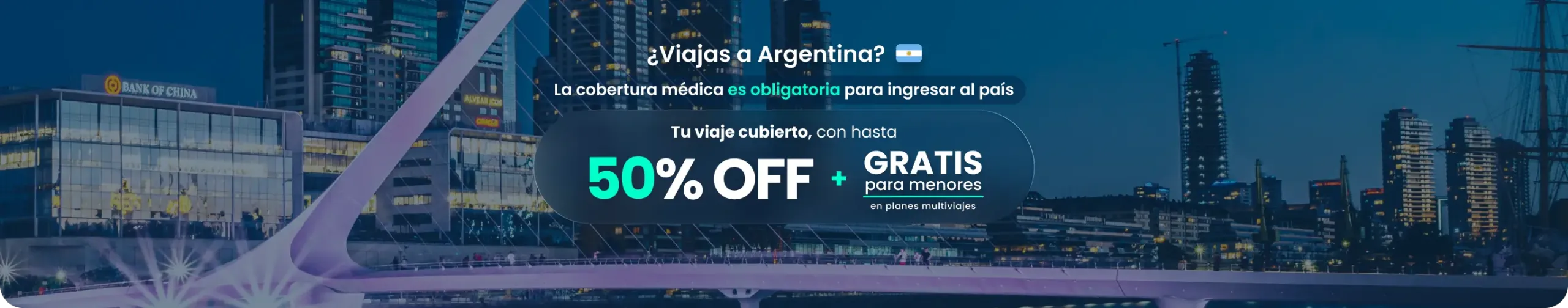Seguro de viaje obligatorio para entrar a Argentina